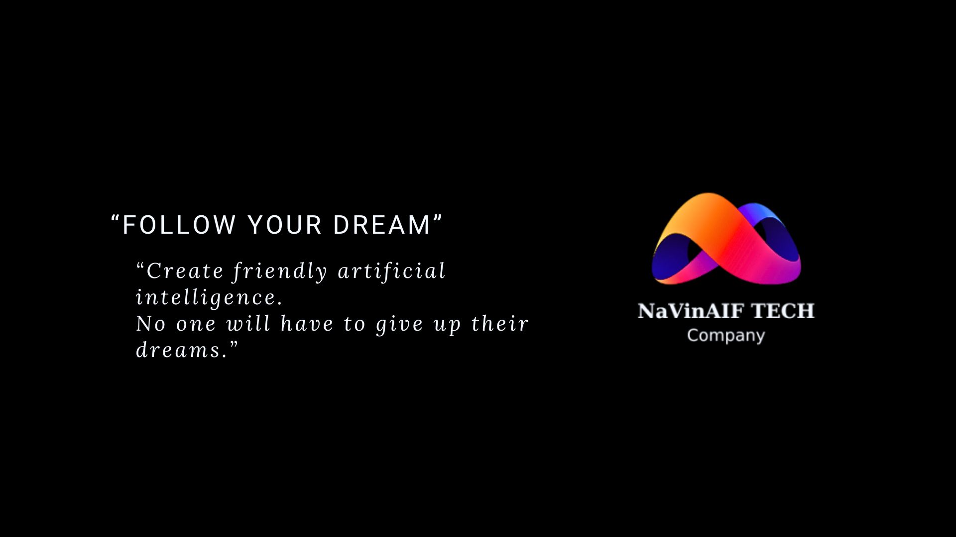 NaVinAIF TECH company message